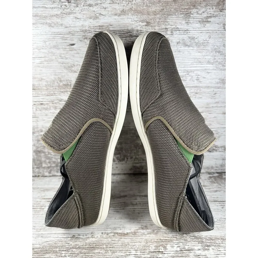 Men's OluKai Nohea Mesh Brown Mustang Slip On Casual Shoes Sz 13 EUC!
